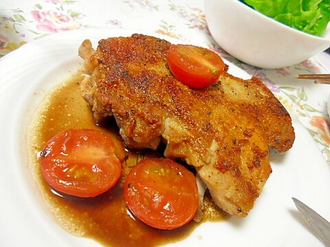 鶏肉のソテー ミニトマト赤ワインソース レシピ 作り方 By ミスチバス 楽天レシピ 鶏肉のソテー ミニトマト赤ワインソース レシピ 作り方 By ミスチバス 楽天レシピ